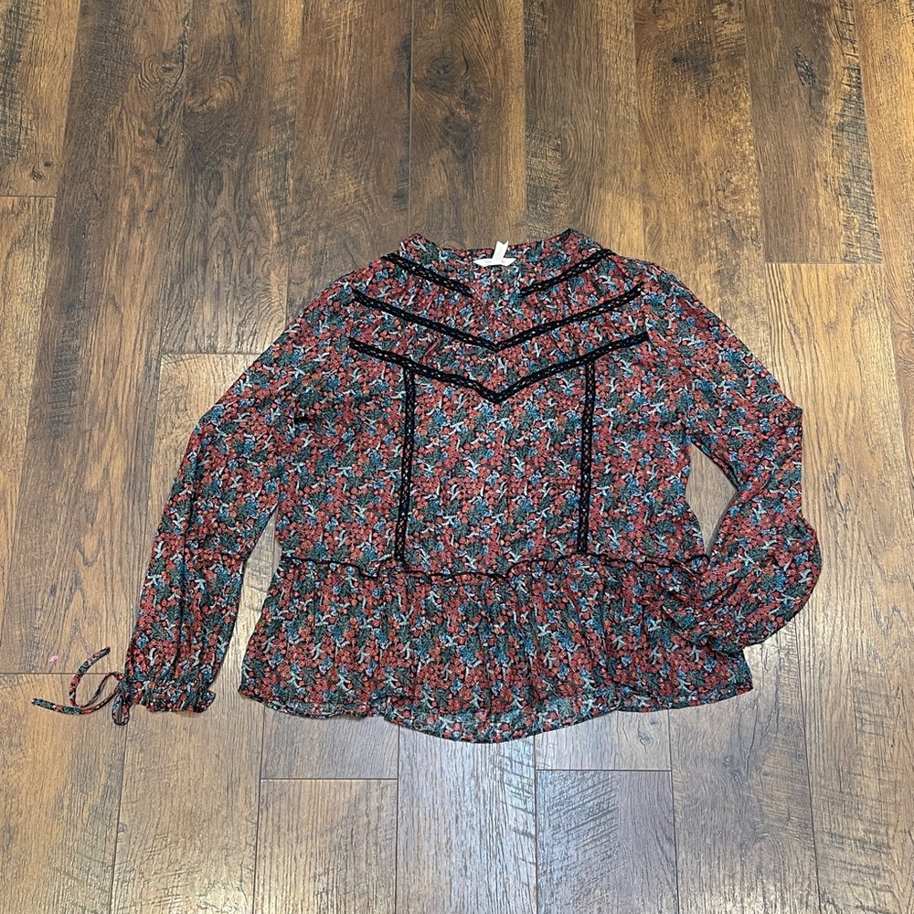 Matilda Jane | Carol Choose Your Own Path Blouse Size large